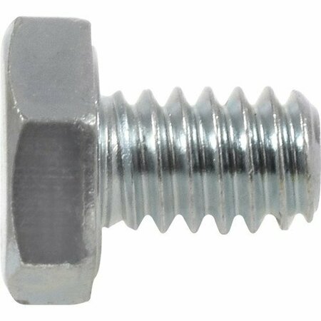 Hillman Hex Bolt, 5/8-11 Thread, 1-1/2 in OAL, 2 Grade, Steel, Zinc, USS Measuring, Coarse Thread 190396